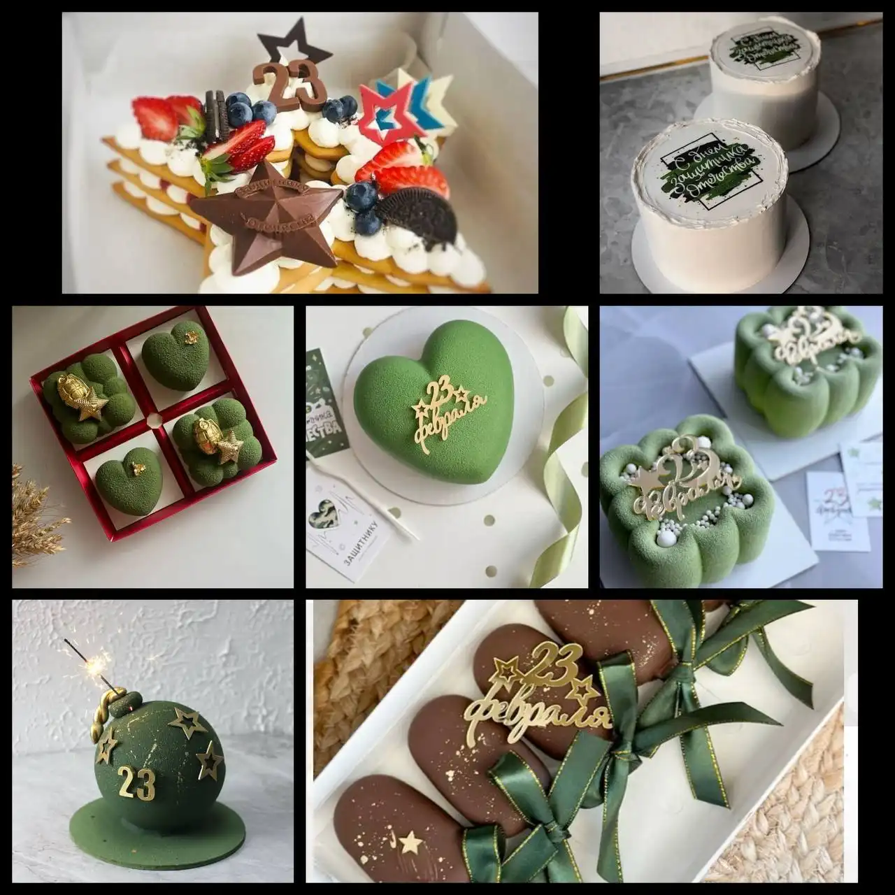 Заказы десертов к 23 февраля - Кондитерские изделия (Барахолка) в Барнаул