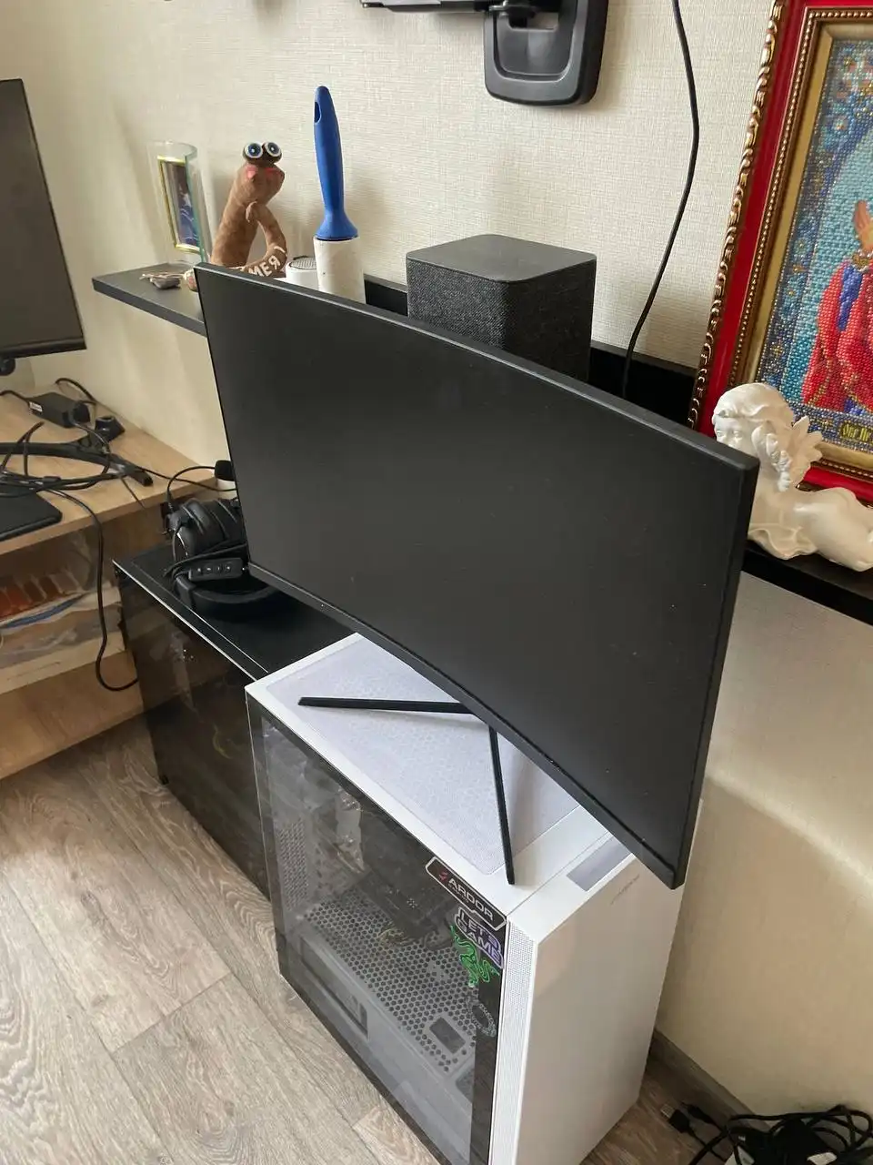 Бюджетно-игровой ПК комплектом с монитором и периферией - Компьютеры и комплектующие (Электроника) в Барнаул