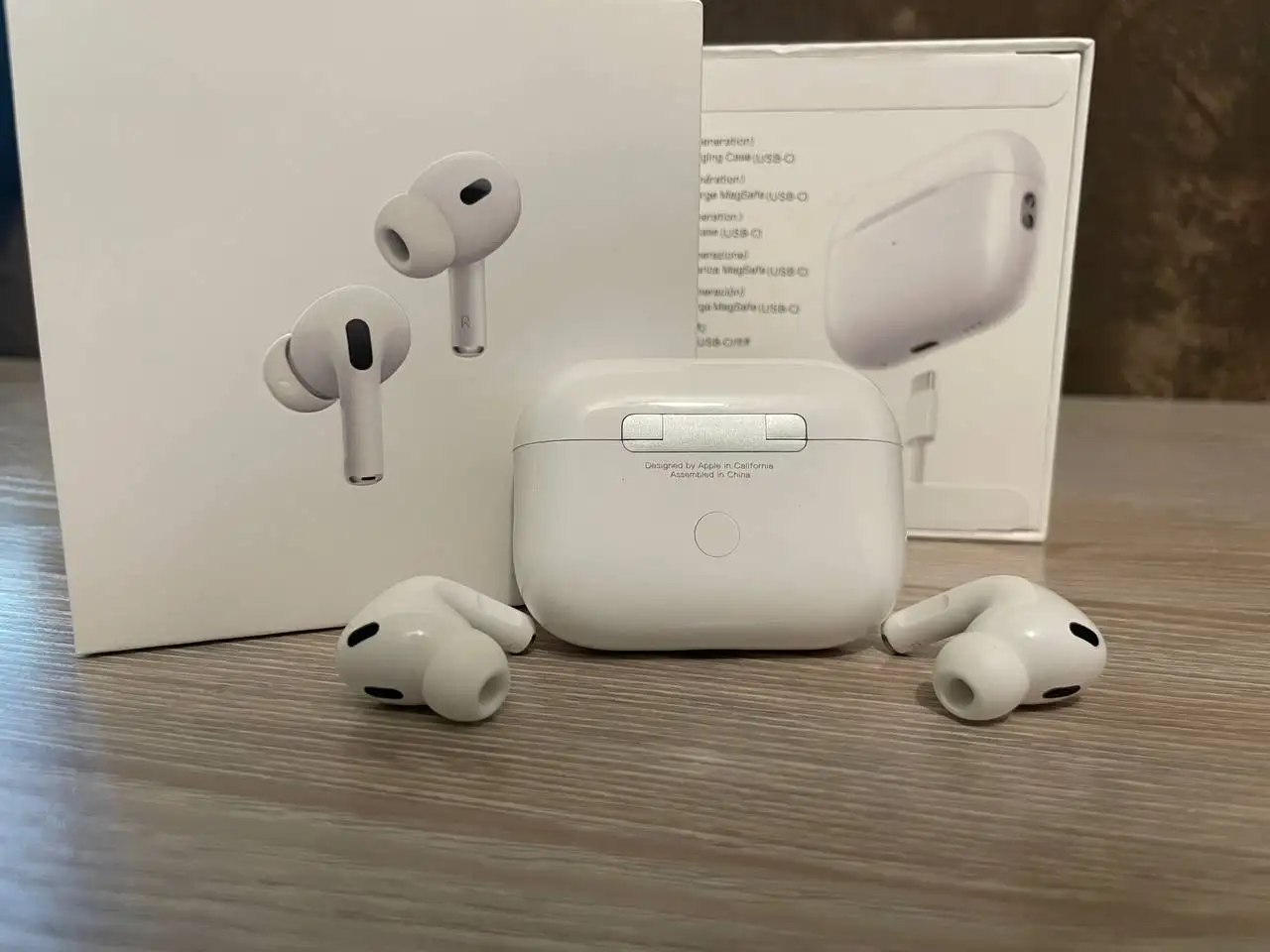 AirPods Pro 2 реплика с шумоподавлением - Наушники (Электроника) в Барнаул