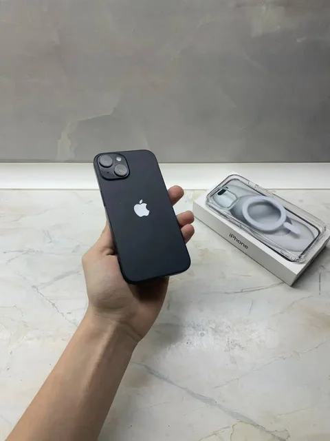 Б/У Apple iPhone 15 Black 128gb - Смартфоны в Барнаул