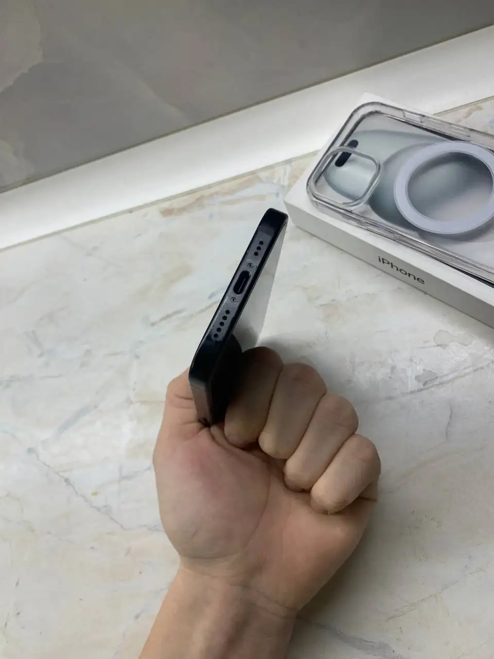 Б/У Apple iPhone 15 Black 128gb - Смартфоны (Электроника) в Барнаул