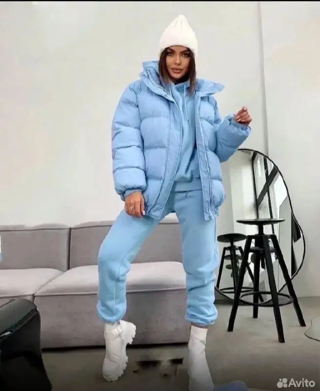 Спортивный костюм тройка с курткой - Спортивная одежда (Одежда) в Барнаул