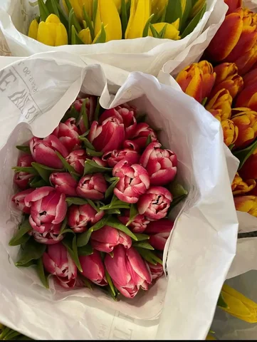 Тюльпаны к 8 марта с оформлением букетов - Рукоделие/Творчество в Барнаул