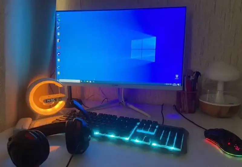 Игровой компьютер AMD Ryzen 5 5500 с монитором Digma 200 Гц - Компьютеры (Электроника) в Барнаул