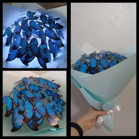 Букет из светящихся бабочек - Мебель и техника в Барнаул