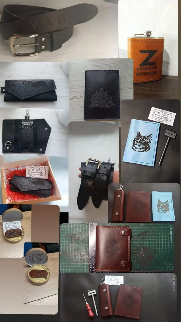 Изделия из натуральной кожи ручной работы - Аксессуары (Барахолка) в Барнаул
