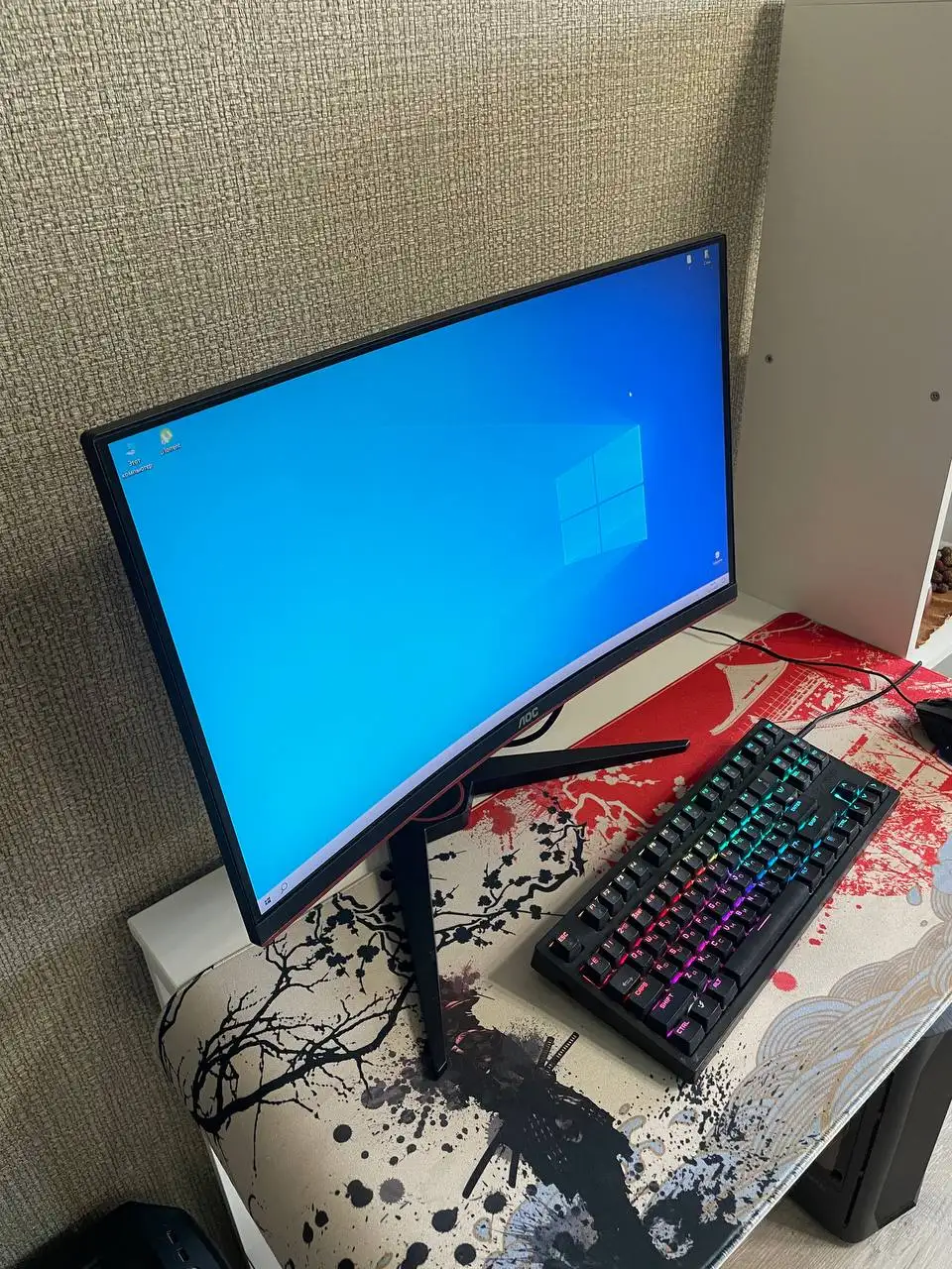 Монитор AOC 144 Гц - Мониторы (Электроника) в Барнаул