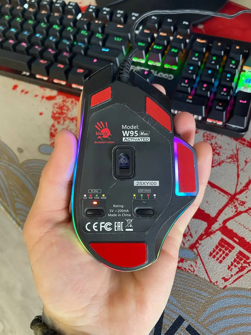 Игровая мышь с множеством функций и кнопок - Компьютерные аксессуары (Электроника) в Барнаул