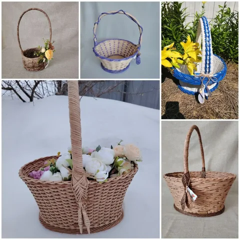 Продажа изделий из бумажной лозы: корзины разных объёмов и форм - Настольные игры в Барнаул