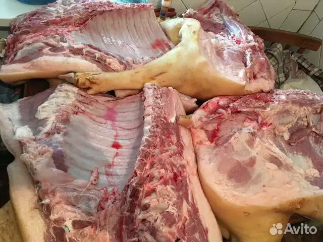 Продажа домашней свинины тушей, полутушей, четвертиной - Продукты питания (Барахолка) в Барнаул