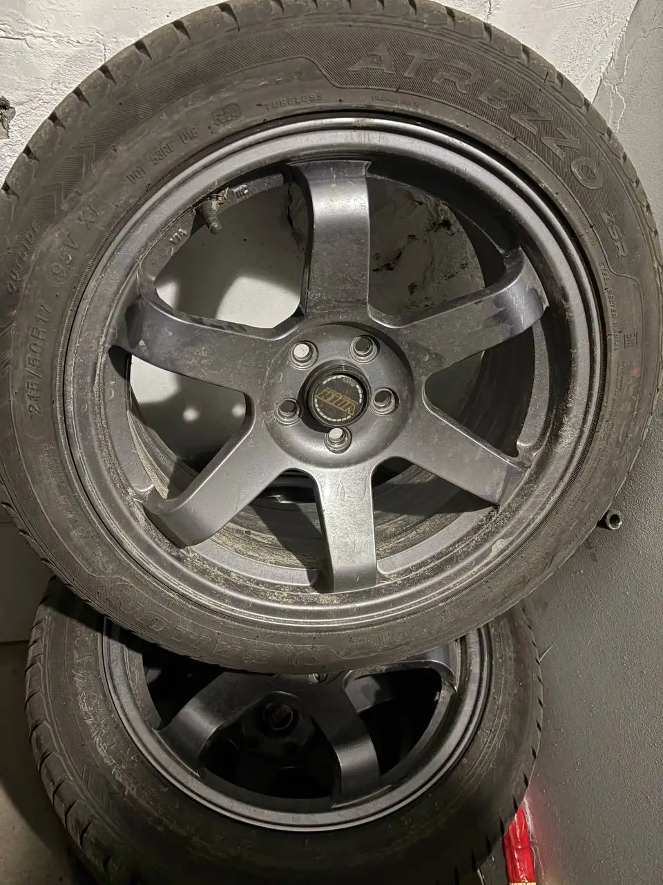 Продам комплект колес 215/55 r17 для Субару Импреза - Шины и диски (Авто) в Барнаул