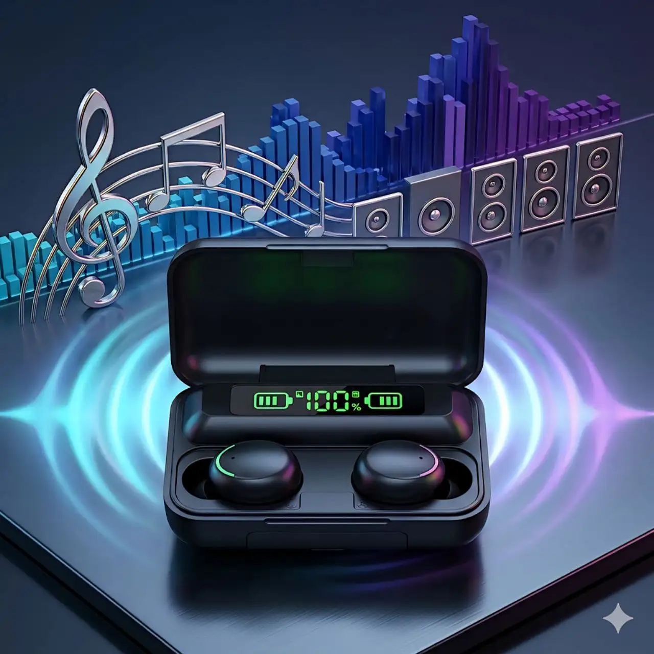 Беспроводные наушники новые в коробке - Аудиотехника (Электроника) в Барнаул