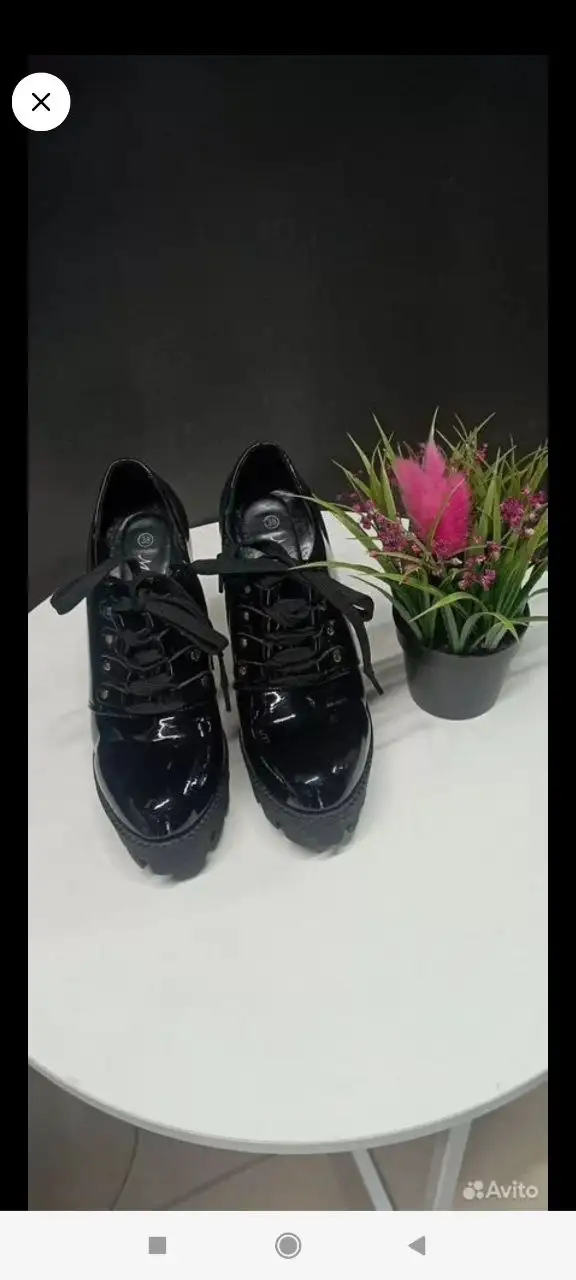 Ботильоны эколак и ЭКО замша б/у 38 размер - Обувь (Одежда) в Барнаул