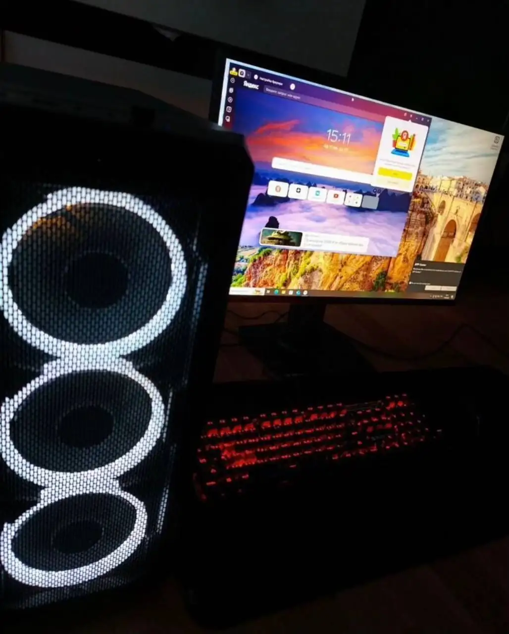 Игровой компьютер с видеокартой Nvidia GeForce 2060 6gb - Компьютеры и комплектующие (Электроника) в Барнаул