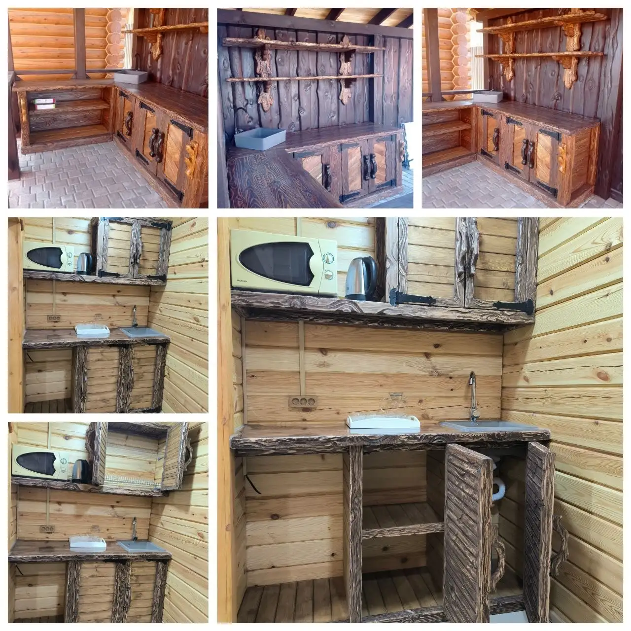 Гарнитур для мангальной зоны, летней кухни, беседок - Барахолка в Барнаул