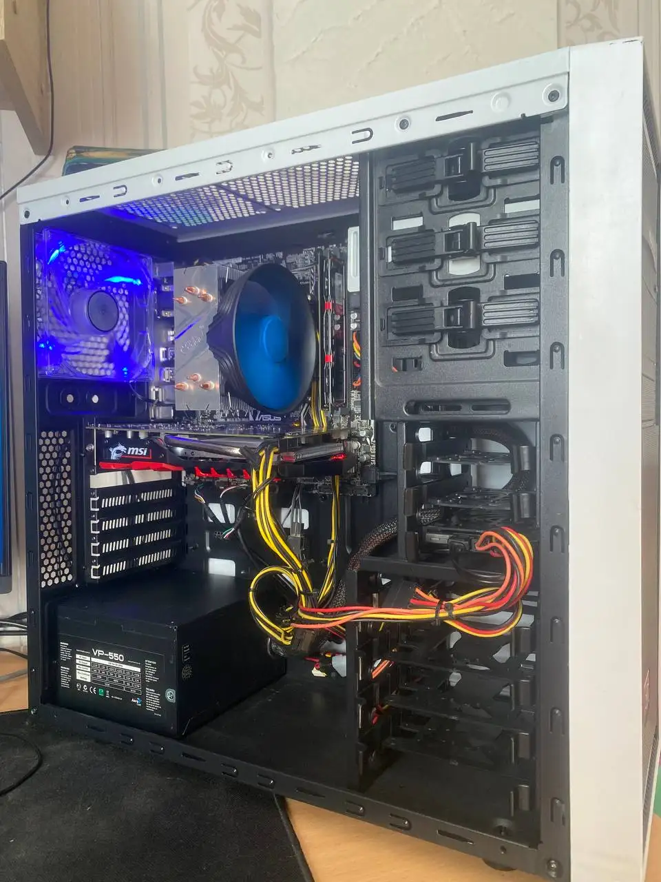 Продам бюджетный ПК с Ryzen 5 2600 и GTX 1050Ti - Компьютеры и комплектующие (Электроника) в Барнаул