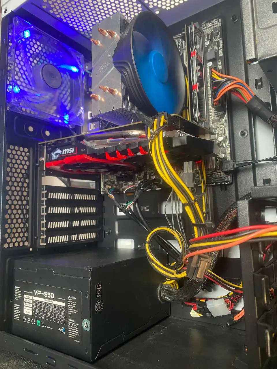 Продам бюджетный ПК с Ryzen 5 2600 и GTX 1050Ti - Компьютеры и комплектующие (Электроника) в Барнаул