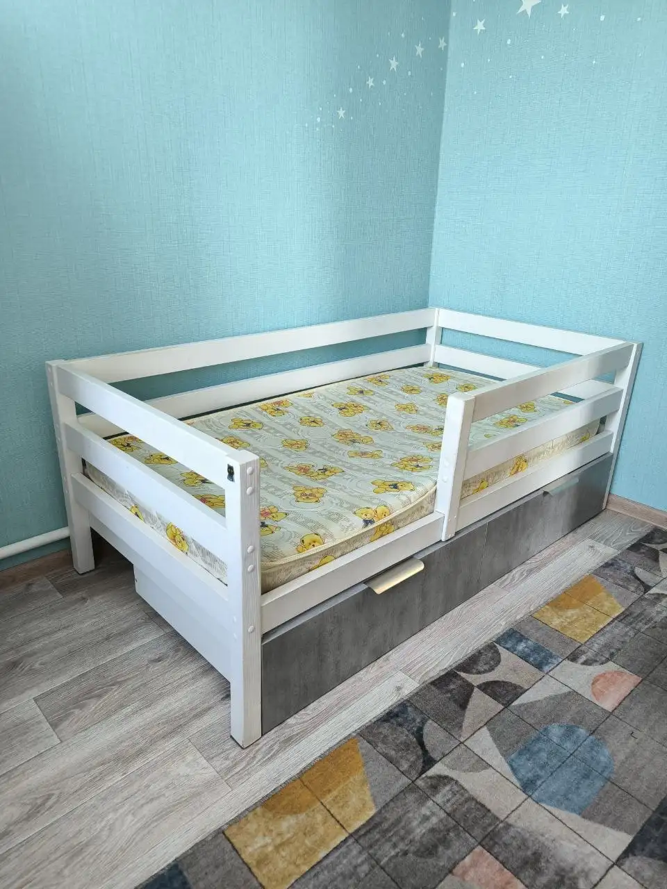 Детская кровать с матрасом 160х80 см - Детская мебель (Товары для детей) в Барнаул