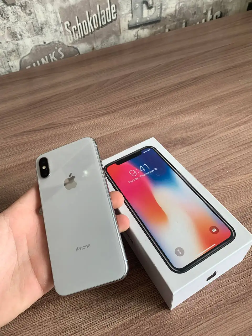 Б/У Apple iPhone X серебро 256gb - Смартфоны (Электроника) в Барнаул