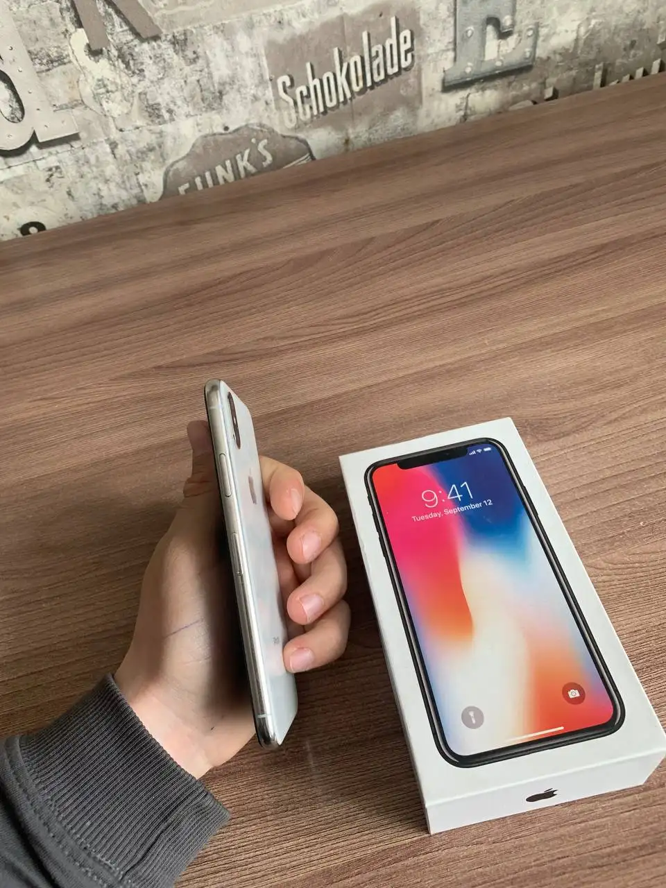 Б/У Apple iPhone X серебро 256gb - Смартфоны (Электроника) в Барнаул