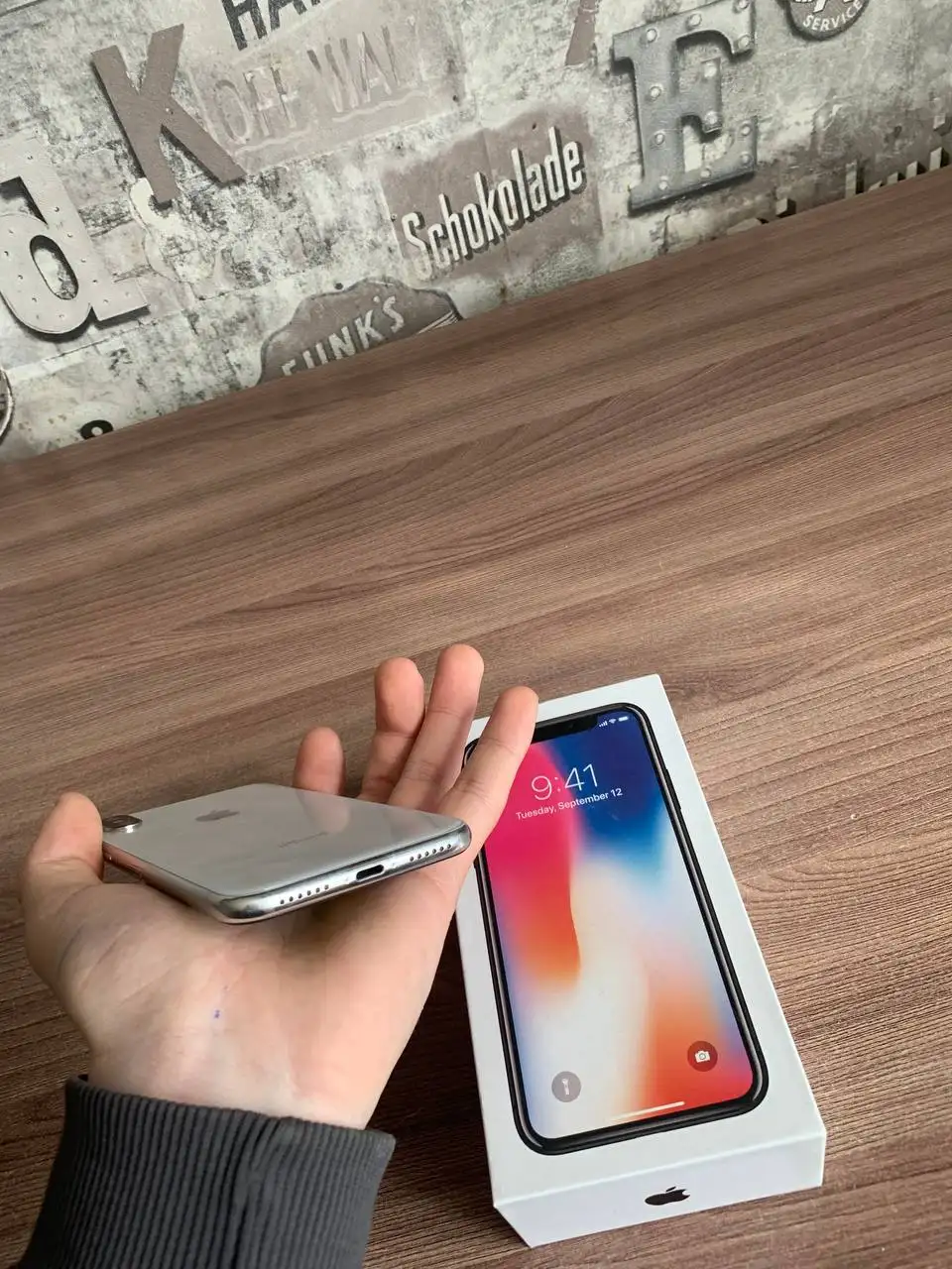 Б/У Apple iPhone X серебро 256gb - Смартфоны (Электроника) в Барнаул