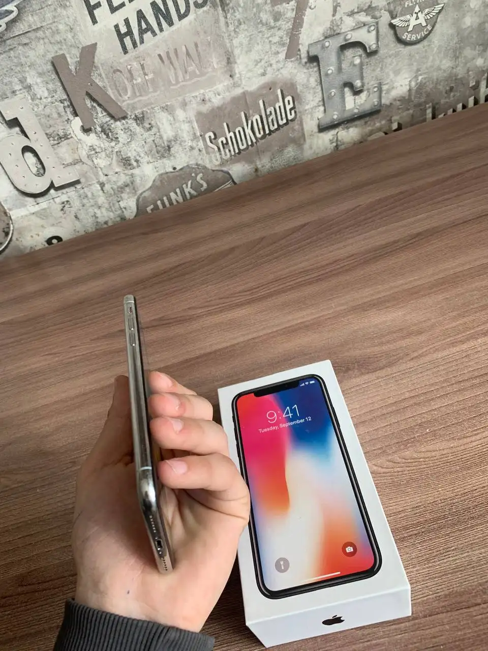 Б/У Apple iPhone X серебро 256gb - Смартфоны (Электроника) в Барнаул