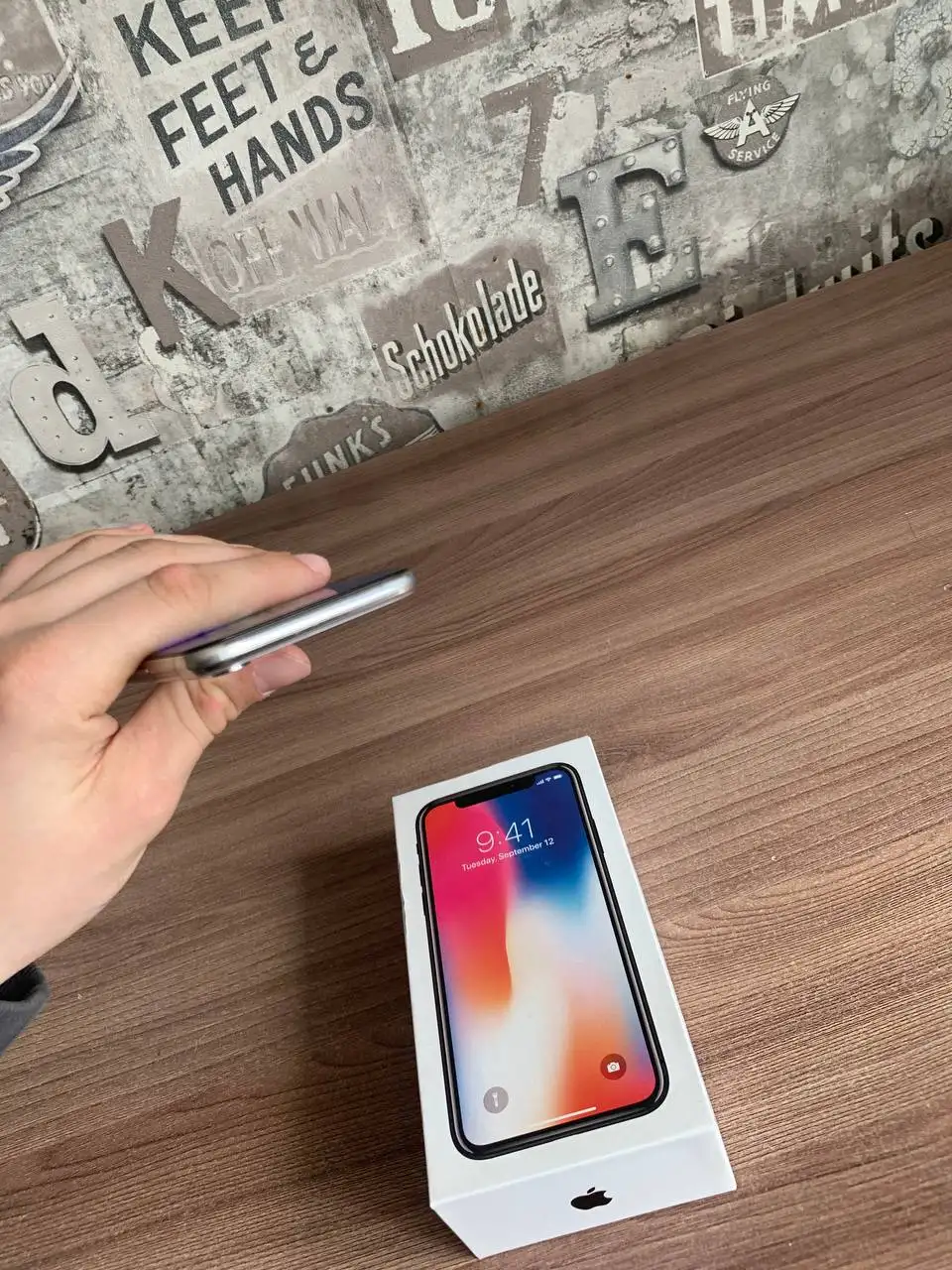 Б/У Apple iPhone X серебро 256gb - Смартфоны (Электроника) в Барнаул