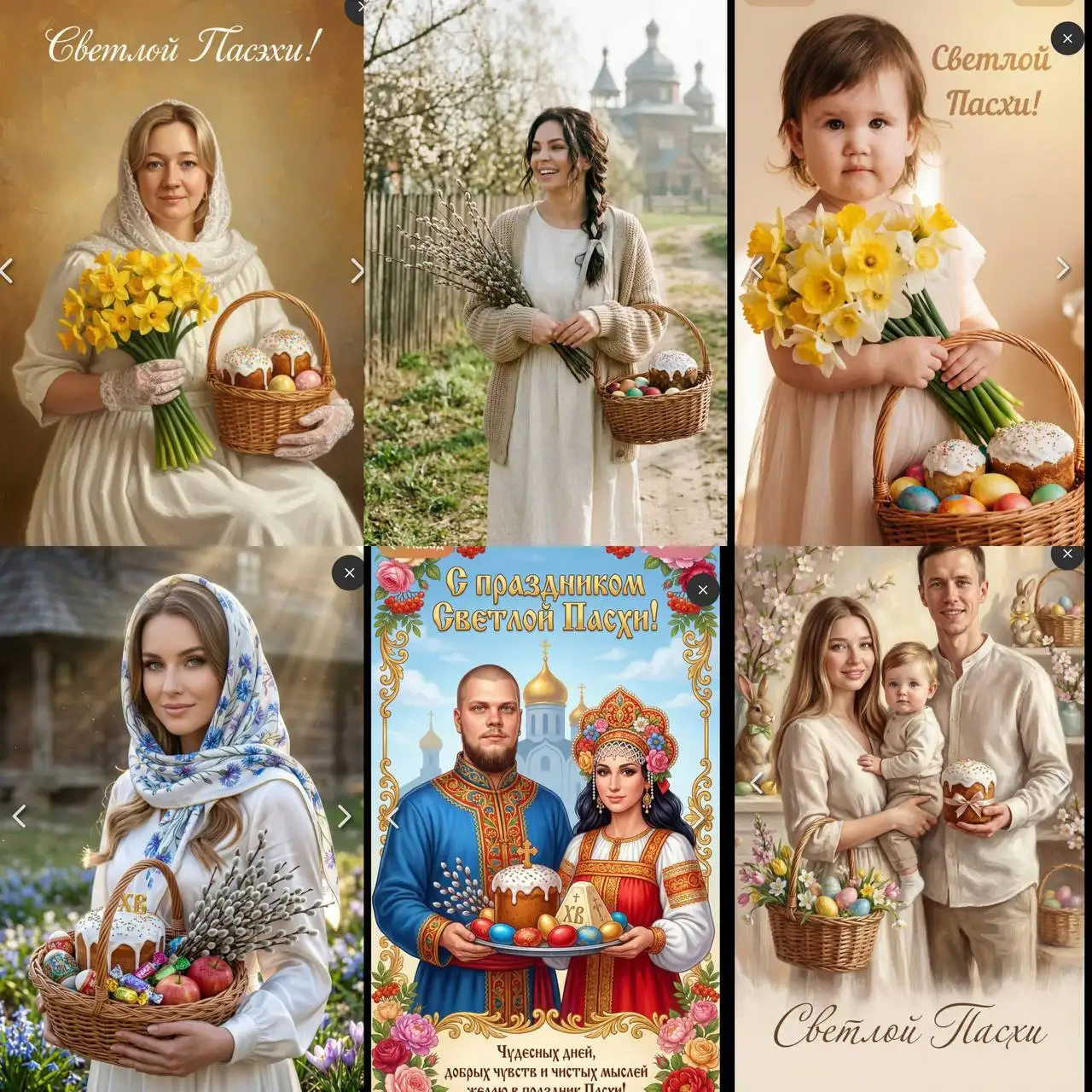 Открытки с изображением для поздравления с Пасхой - Открытки (Барахолка) в Барнаул