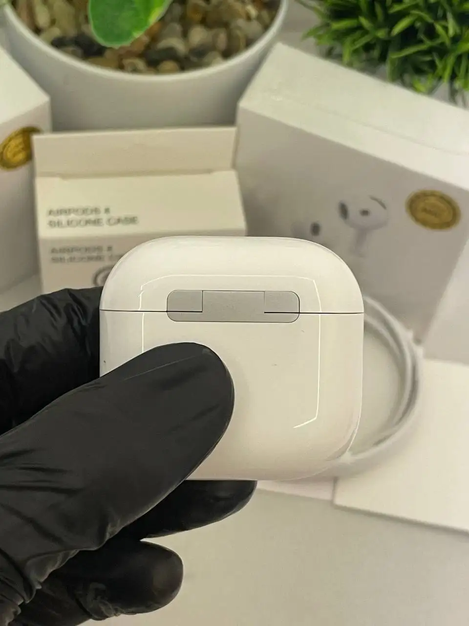 AirPods 4 (новые) с чехлом в подарок - Наушники (Электроника) в Барнаул