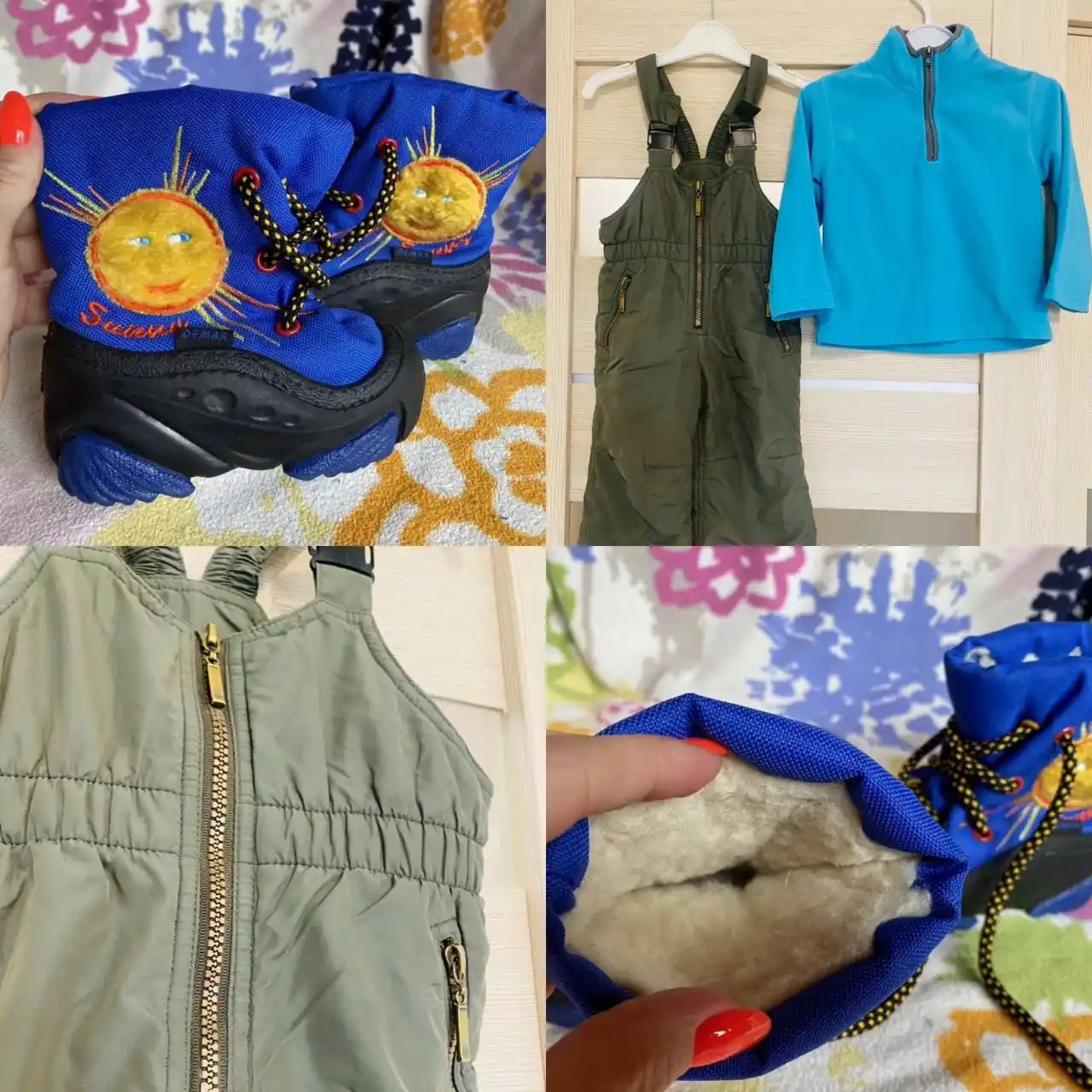 Сноубутсы Demar теплые на овчине