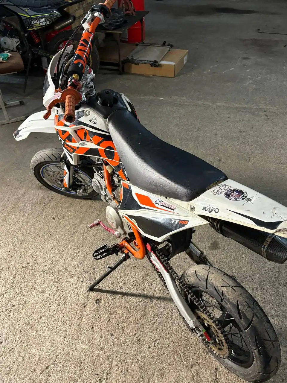 Продажа мотоцикла бассик тт 140 - Мотоциклы (Авто) в Магнитогорск