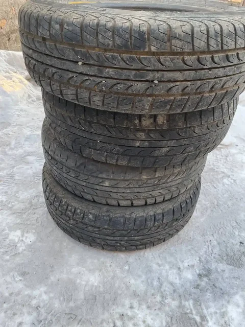 Летняя резина R15 195/65 и диски R15 4/114/3 - Шины и диски в Магнитогорск