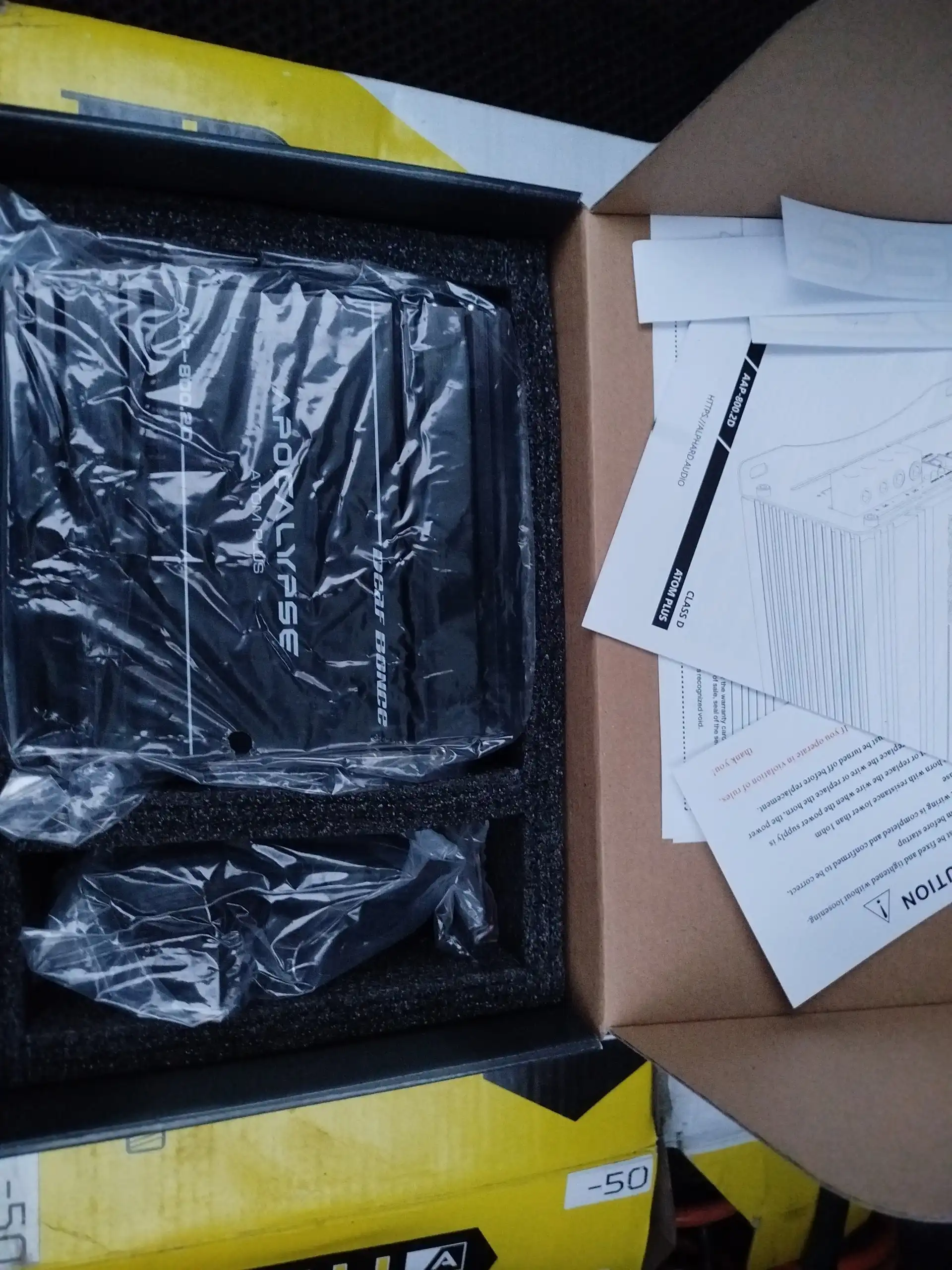 Усилитель Apocalypse AAP-800.2D и твиттера Avatar TBR39 - Аудиотехника (Электроника) в Магнитогорск