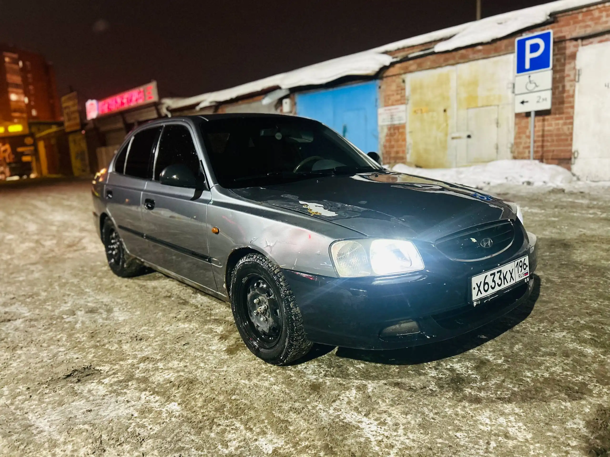 Hyundai Accent 2001 года выпуска - Легковые автомобили (Авто) в Челябинск