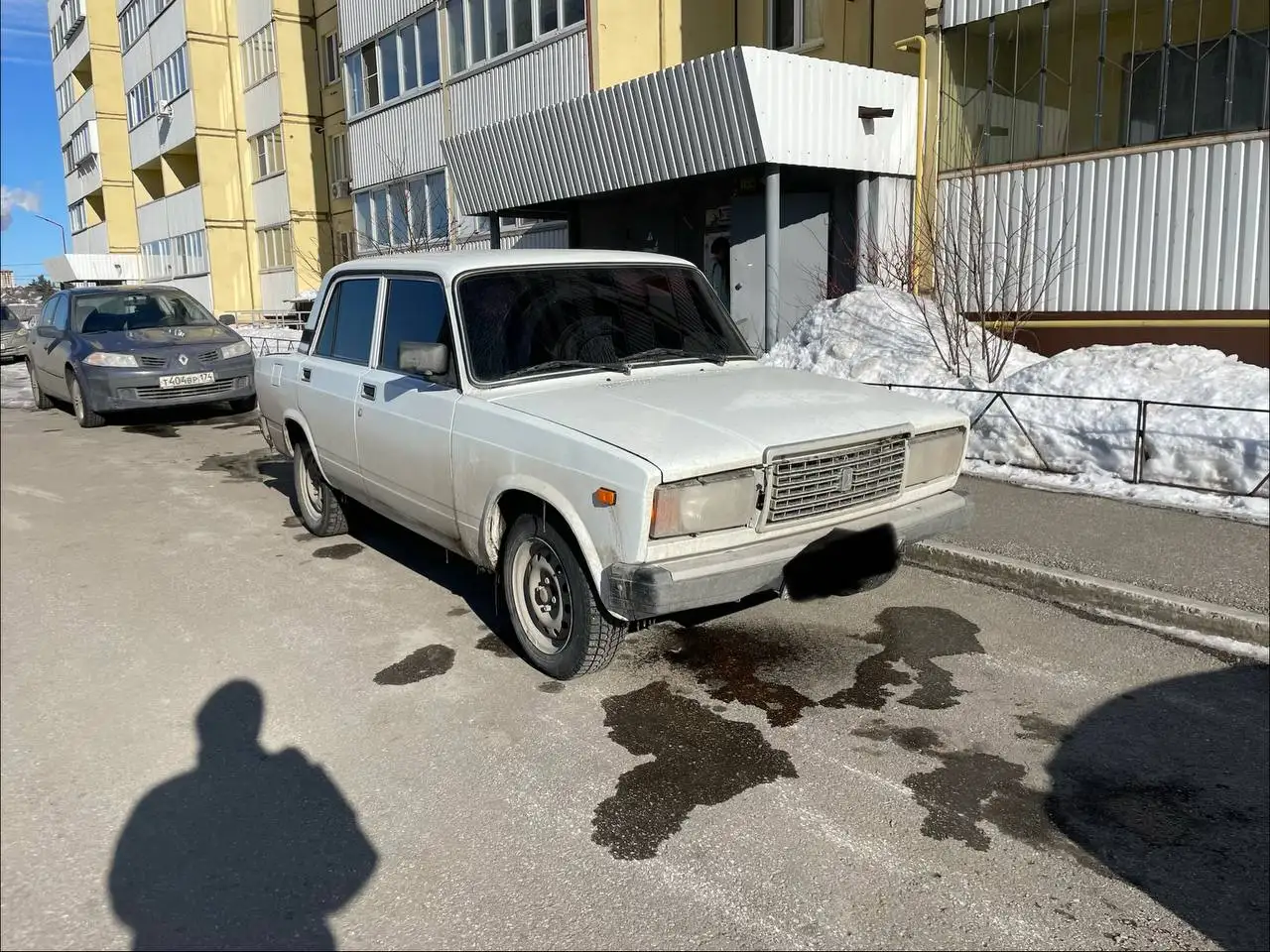 ВАЗ 2107 белый 2006 года, 105000 км пробега - Легковые автомобили (Авто) в Магнитогорск