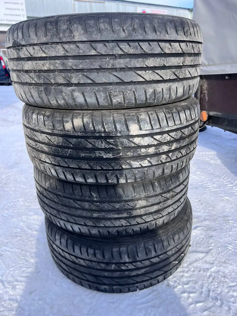 Автомобильная шина R17/215/55 21 года выпуска - Шины и диски (Авто) в Магнитогорск