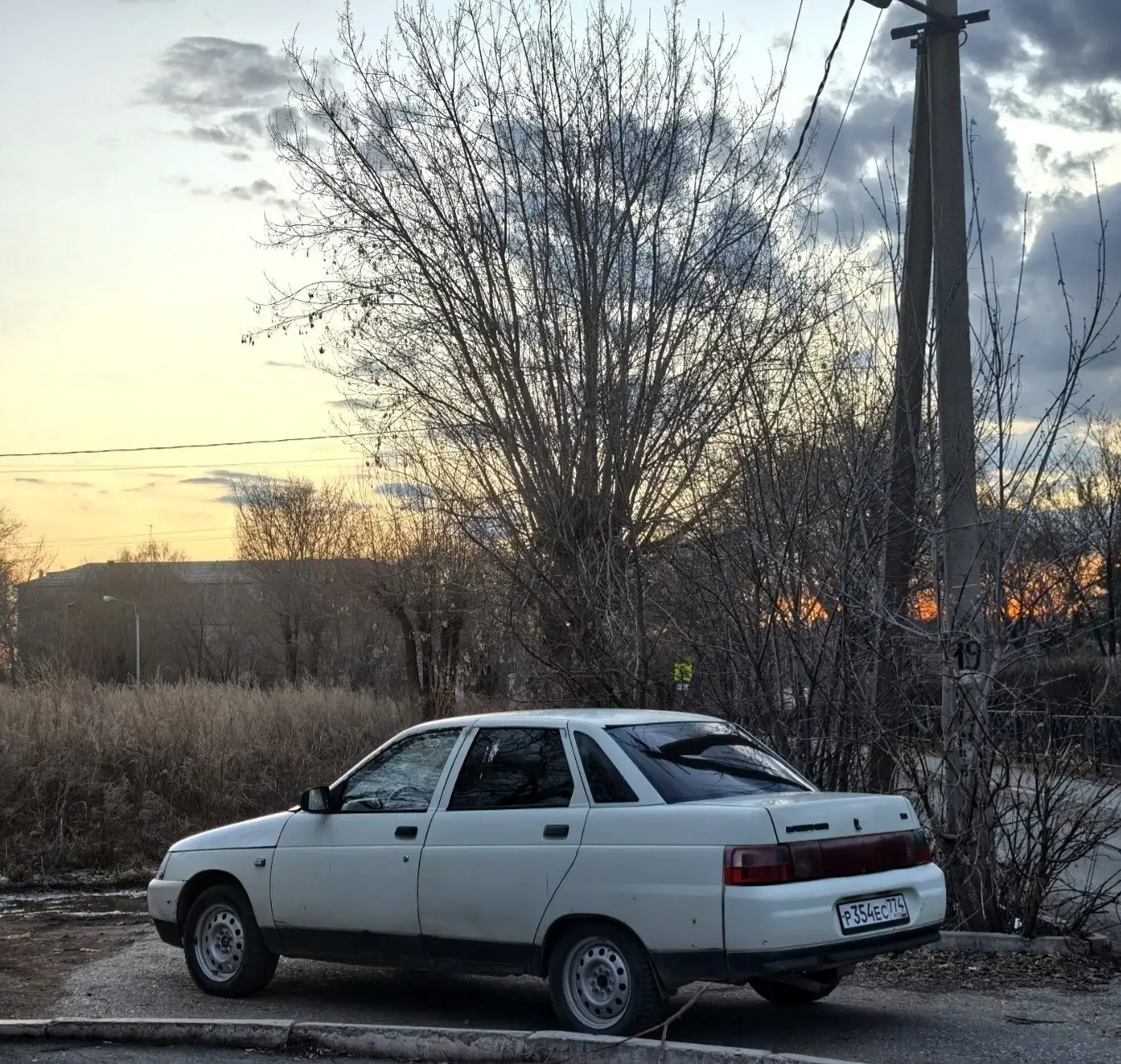 ВАЗ 2110 1997 года выпуска, белый цвет - Легковые автомобили (Авто) в Магнитогорск