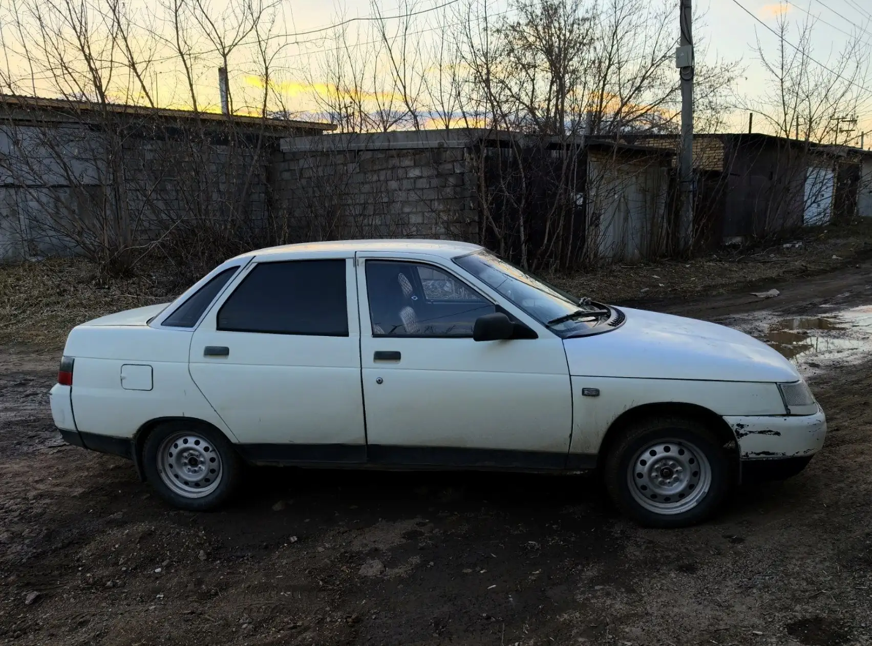 ВАЗ 2110 1997 года выпуска, белый цвет - Легковые автомобили (Авто) в Магнитогорск