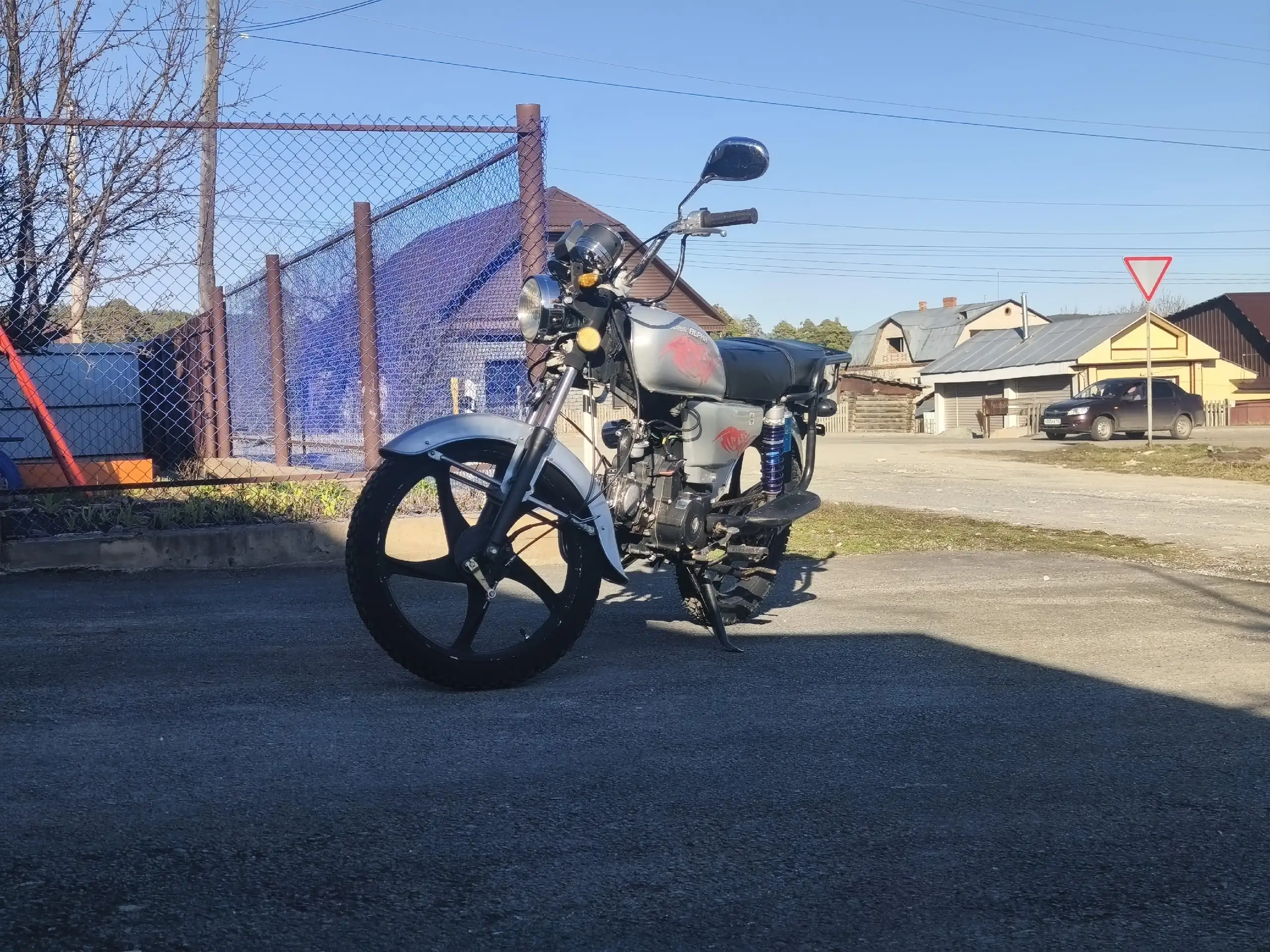 Продам мопед Alpha Sport 110 2013 года - Мототехника (Авто) в Белорецк