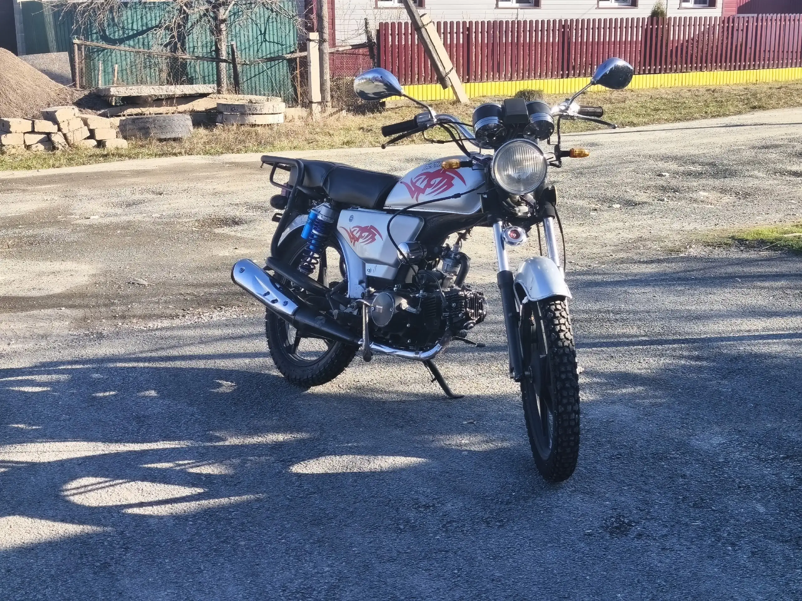 Продам мопед Alpha Sport 110 2013 года - Мототехника (Авто) в Белорецк