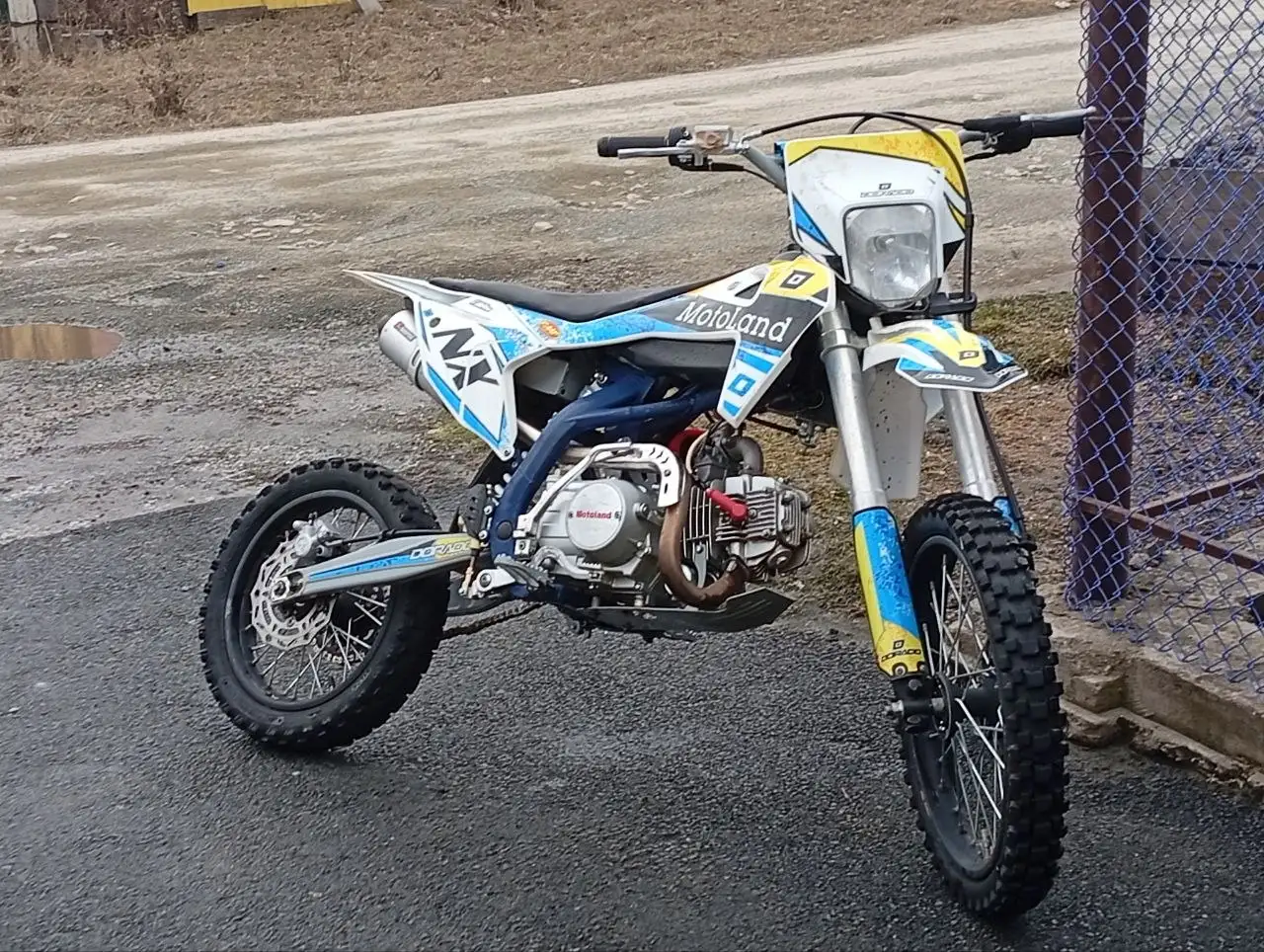 Питбайк Motoland NX 125E - Спортивные мотоциклы (Хобби и отдых) в Магнитогорск