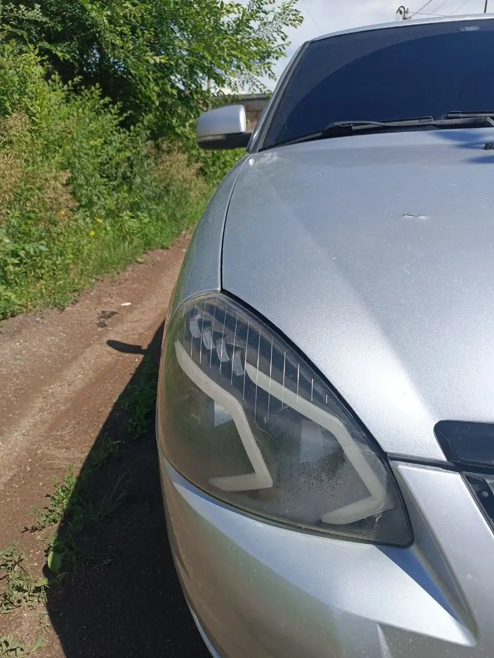 Продам АМГ фары на Приору - Автозапчасти (Авто) в Магнитогорск