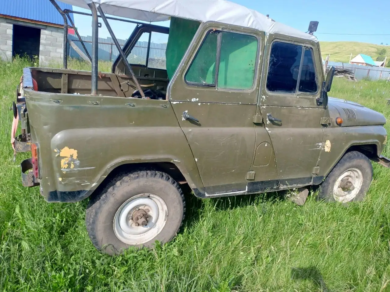 УАЗ-3151, военные мосты, на ходу - Внедорожники (Авто) в Магнитогорск