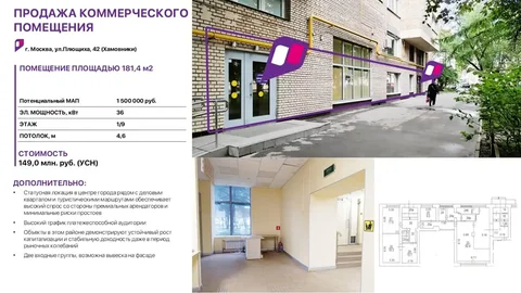 Продажа ПСН в премиальном районе Москвы - Недвижимость в Москва