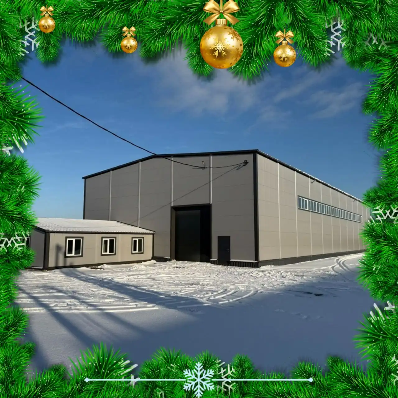 Новогоднее предложение 2025: готовое решение для производства, склада или автосервиса в промзоне Пески