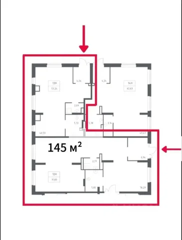 Сдается угловое помещение 145 м² около поликлиники - частное объявление в Москва