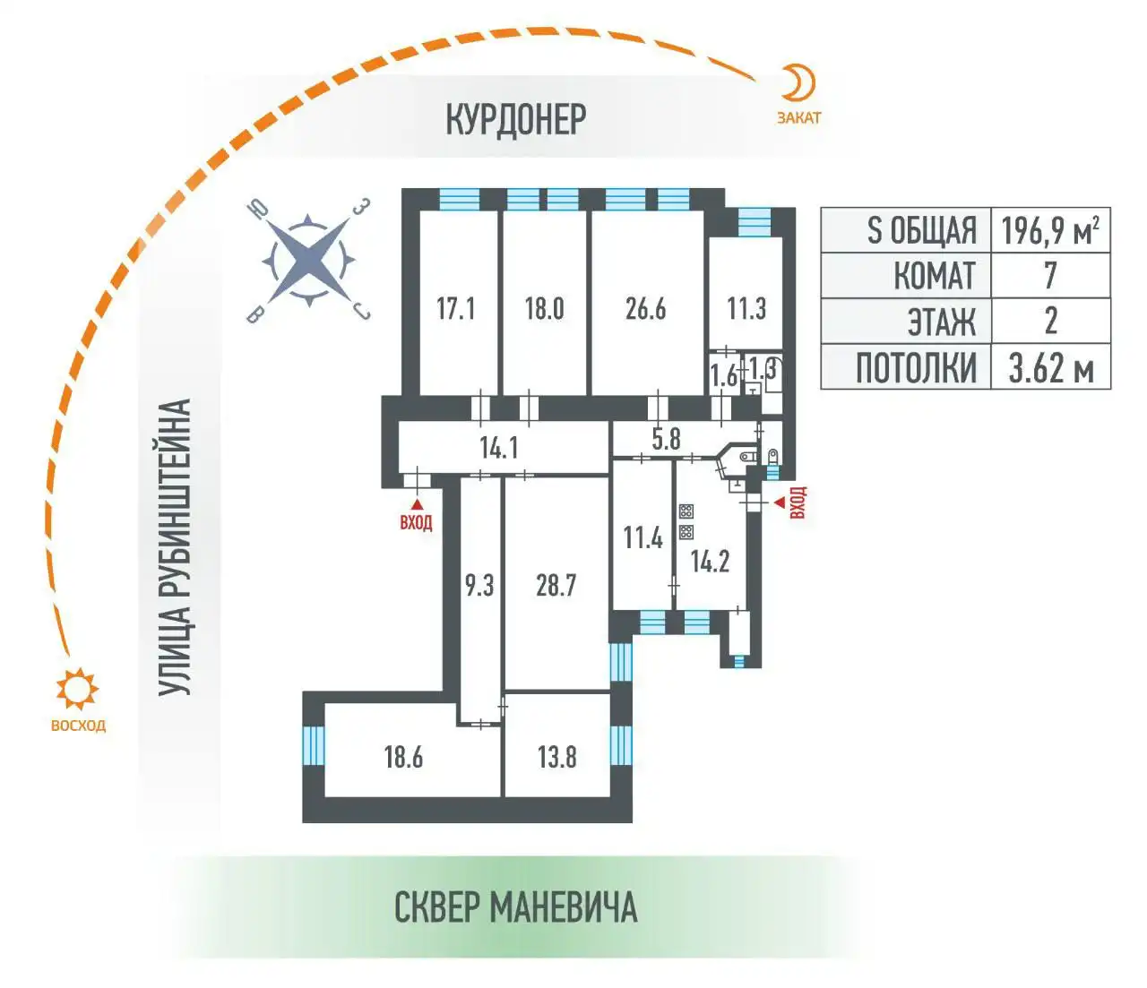 Продажа уникальной квартиры на Рубинштейна ул., д. 23 в Петербурге - Квартиры (Недвижимость) в Санкт-Петербург