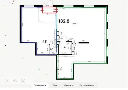 Аренда ПСН 132 м2 в ЖК Ильинские луга - Аренда коммерческой недвижимости (Недвижимость) в Красногорск