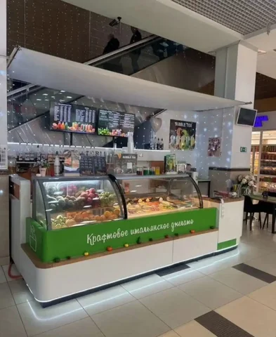 Продажа готового бизнеса: торговый остров 8 кв.м по продаже соков, кофе и мороженого в ТЦ Орех - частное объявление в Орехово-Зуево