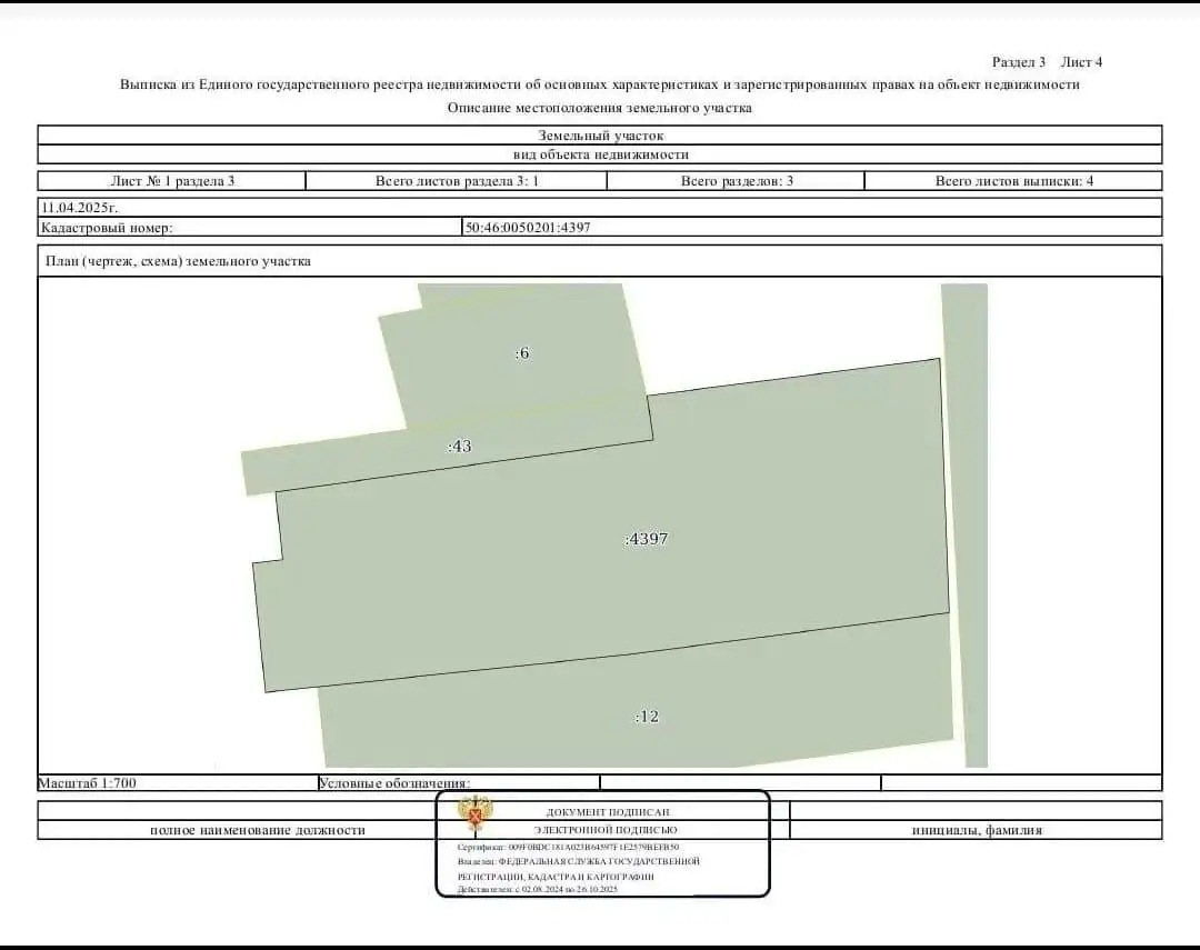 Продается участок ИЖС 42 сотки в центре Электростали - Земельные участки (Недвижимость) в Электросталь